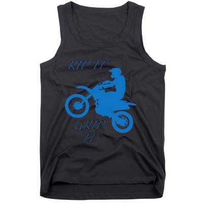 Rip It Grip It Motorcycle Dirt Bike Racing Tank Top