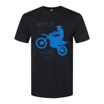 Rip It Grip It Motorcycle Dirt Bike Racing Softstyle CVC T-Shirt