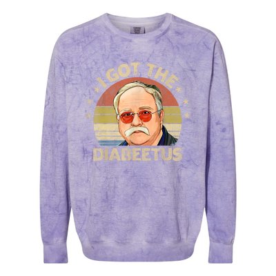 Retro I Got The Diabeetus Funny Diabetes Type 1 2 Awareness Colorblast Crewneck Sweatshirt