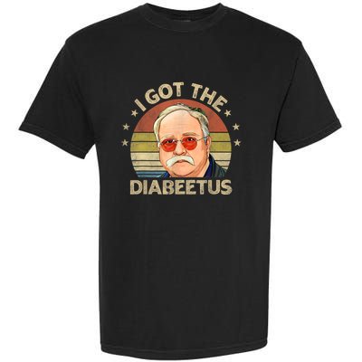 Retro I Got The Diabeetus Funny Diabetes Type 1 2 Awareness Garment-Dyed Heavyweight T-Shirt