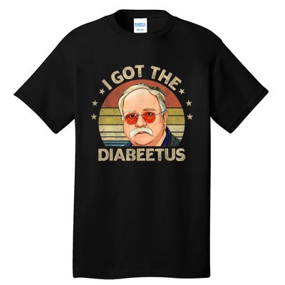 Retro I Got The Diabeetus Funny Diabetes Type 1 2 Awareness Tall T-Shirt