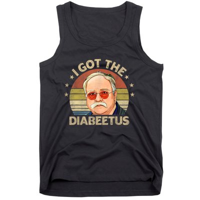 Retro I Got The Diabeetus Funny Diabetes Type 1 2 Awareness Tank Top