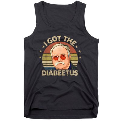 Retro I Got The Diabeetus Funny Diabetes Type 1 2 Awareness Tank Top