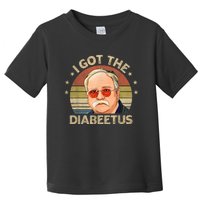 Retro I Got The Diabeetus Funny Diabetes Type 1 2 Awareness Toddler T-Shirt