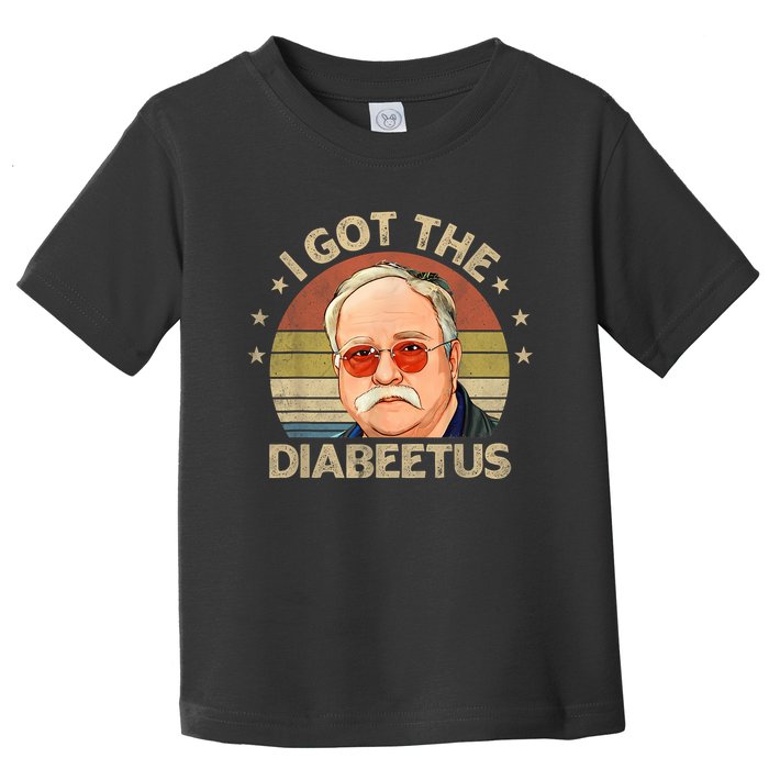 Retro I Got The Diabeetus Funny Diabetes Type 1 2 Awareness Toddler T-Shirt