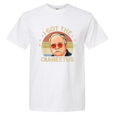 Retro I Got The Diabeetus Funny Diabetes Type 1 2 Awareness Garment-Dyed Heavyweight T-Shirt