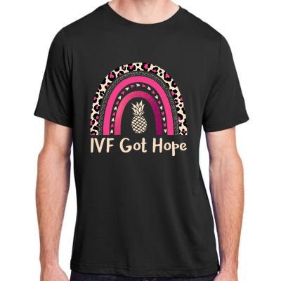 Rainbow Ivf Got Hope Ivf Pineapple For Transfer Day Adult ChromaSoft Performance T-Shirt