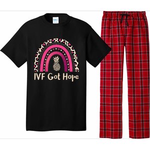 Rainbow Ivf Got Hope Ivf Pineapple For Transfer Day Pajama Set