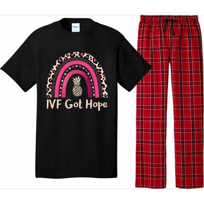 Rainbow Ivf Got Hope Ivf Pineapple For Transfer Day Pajama Set