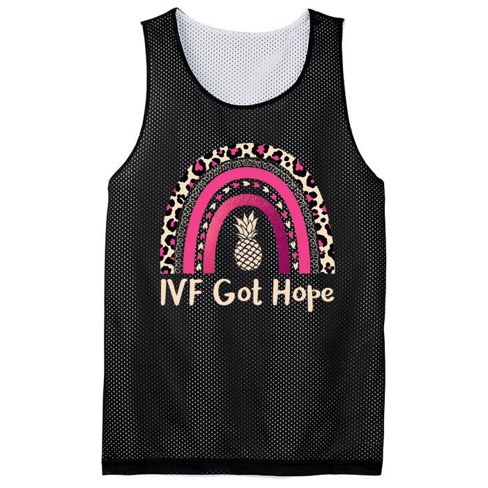 Rainbow Ivf Got Hope Ivf Pineapple For Transfer Day Mesh Reversible Basketball Jersey Tank