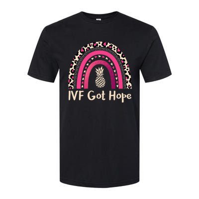 Rainbow Ivf Got Hope Ivf Pineapple For Transfer Day Softstyle CVC T-Shirt