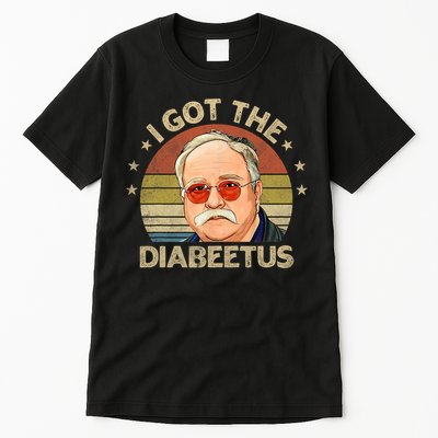 Retro I Got The Diabeetus Funny Diabetes Type 1 2 Awareness Tall T-Shirt