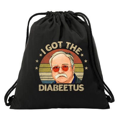 Retro I Got The Diabeetus Funny Diabetes Type 1 2 Awareness Drawstring Bag