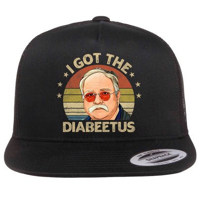 Retro I Got The Diabeetus Funny Diabetes Type 1 2 Awareness Flatbill Hat