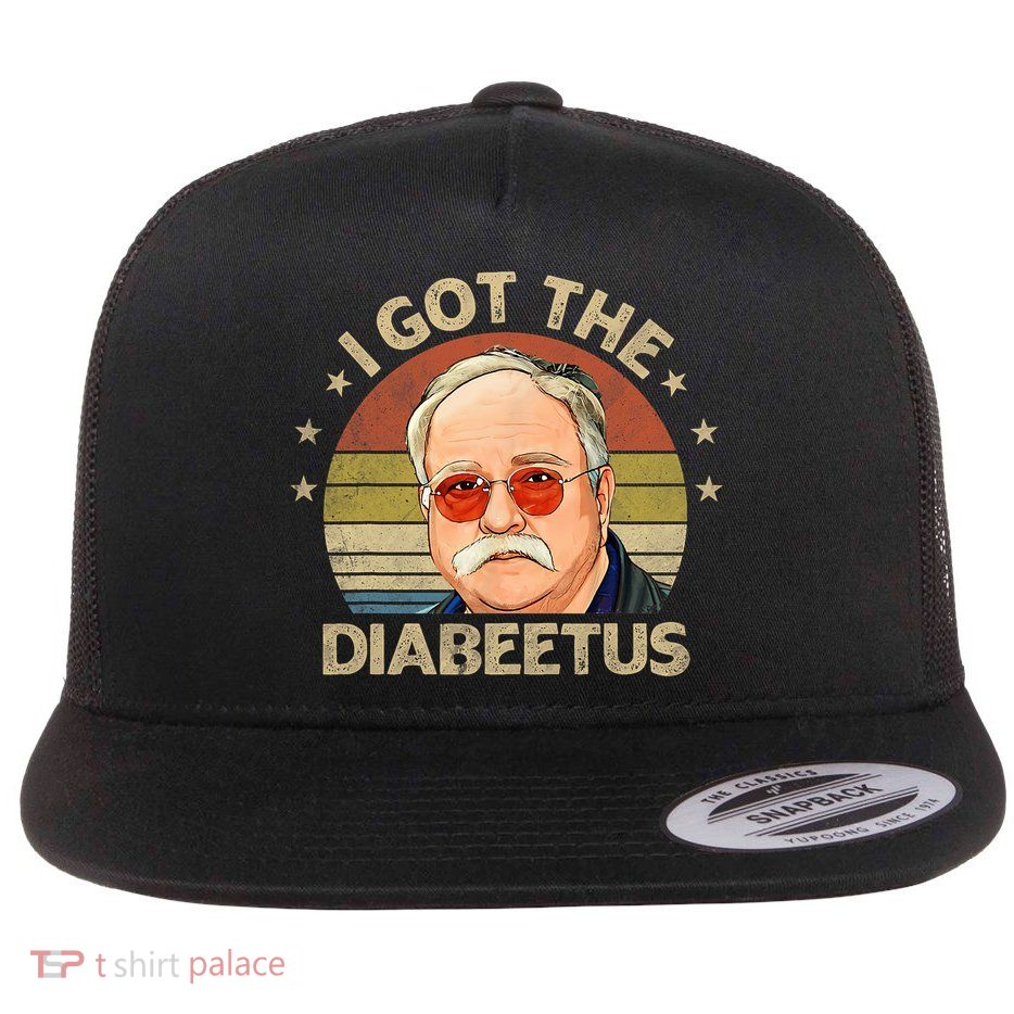 Retro I Got The Diabeetus Funny Diabetes Type 1 2 Awareness Flatbill Hat