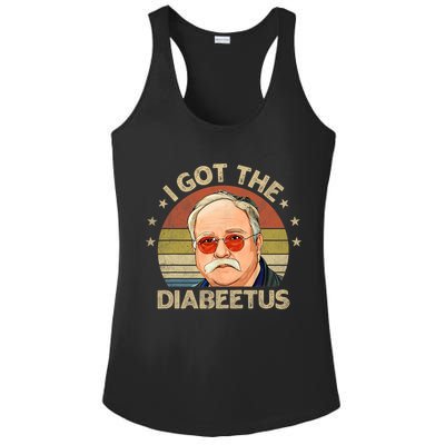 Retro I Got The Diabeetus Funny Diabetes Type 1 2 Awareness Ladies PosiCharge Competitor Racerback Tank