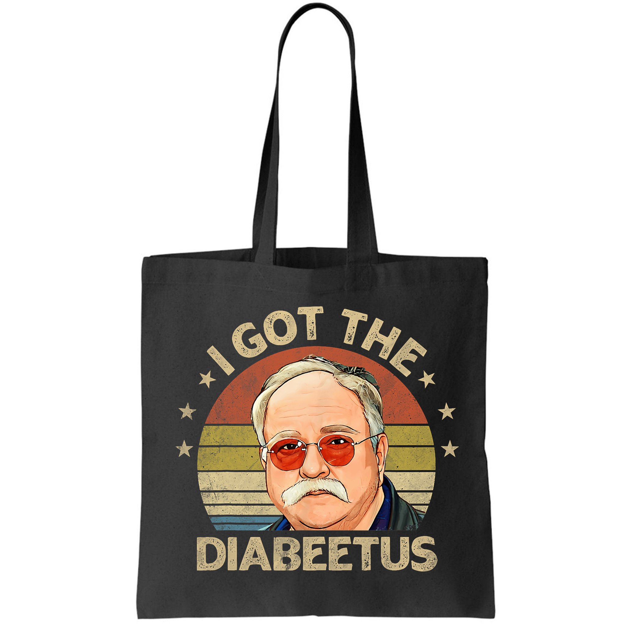 Retro I Got The Diabeetus Funny Diabetes Type 1 2 Awareness Bag