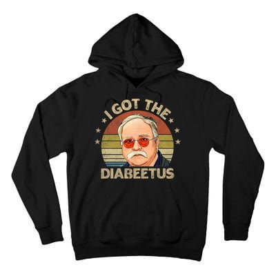 Retro I Got The Diabeetus Funny Diabetes Type 1 2 Awareness Tall Hoodie