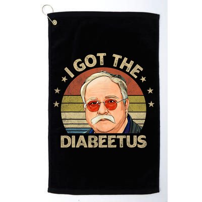 Retro I Got The Diabeetus Funny Diabetes Type 1 2 Awareness Golf Towel