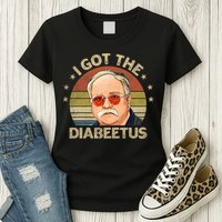 Retro I Got The Diabeetus Funny Diabetes Type 1 2 Awareness Womens T-Shirt