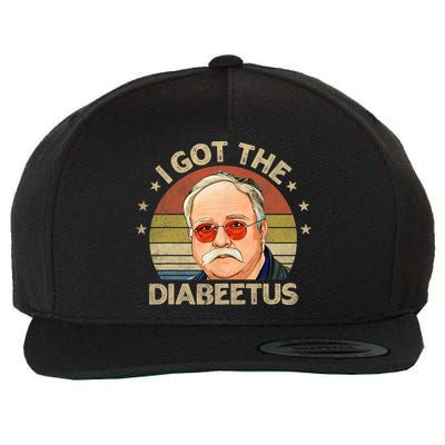 Retro I Got The Diabeetus Funny Diabetes Type 1 2 Awareness Wool Snapback Cap