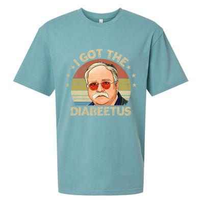 Retro I Got The Diabeetus Funny Diabetes Type 1 2 Awareness Sueded Cloud Jersey T-Shirt