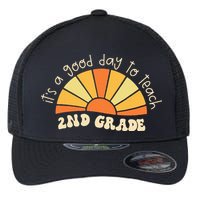 Retro Its Good Day To Teach 2nd Grade Teacher Back To School Flexfit Unipanel Trucker Cap