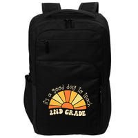 Retro Its Good Day To Teach 2nd Grade Teacher Back To School Impact Tech Backpack