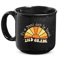 Retro Its Good Day To Teach 2nd Grade Teacher Back To School 15oz Campfire Ceramic Mug