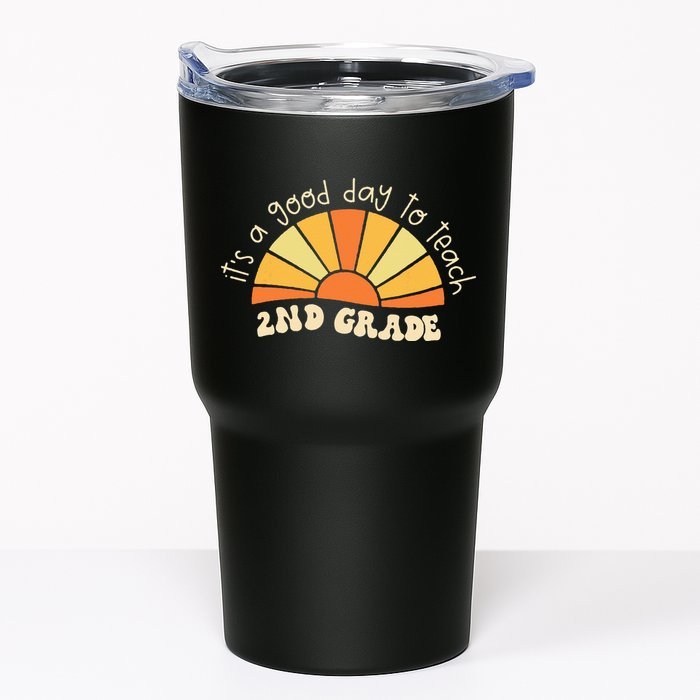 Retro Its Good Day To Teach 2nd Grade Teacher Back To School Tumbler