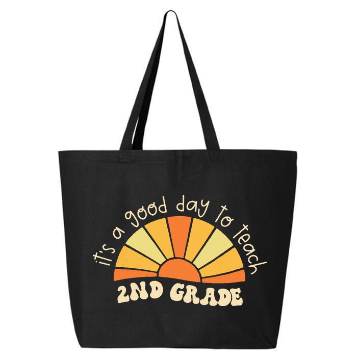 Retro Its Good Day To Teach 2nd Grade Teacher Back To School 25L Jumbo Tote