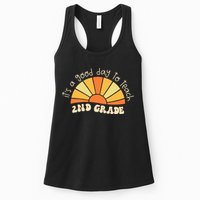 Retro Its Good Day To Teach 2nd Grade Teacher Back To School Womens Tank Top