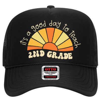 Retro Its Good Day To Teach 2nd Grade Teacher Back To School Trucker Hat