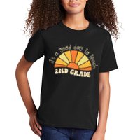 Retro Its Good Day To Teach 2nd Grade Teacher Back To School Kids T-Shirt