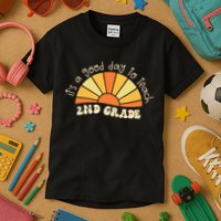 Retro Its Good Day To Teach 2nd Grade Teacher Back To School Kids T-Shirt