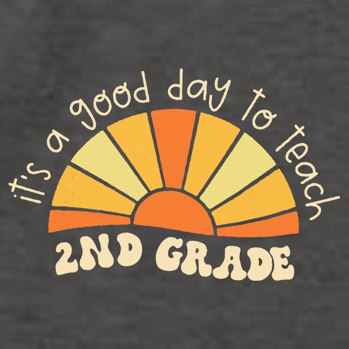 Retro Its Good Day To Teach 2nd Grade Teacher Back To School Vector Backpack
