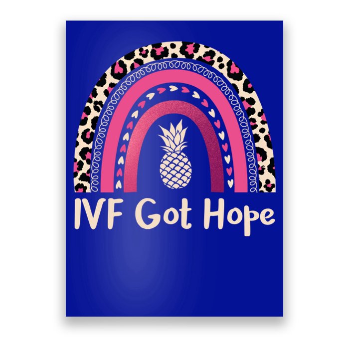 Rainbow Ivf Got Hope Ivf Pineapple For Transfer Day Cute Gift Poster