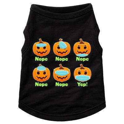 Right And Wrong Way To Wear Masks Pumpkins Doggie Tank