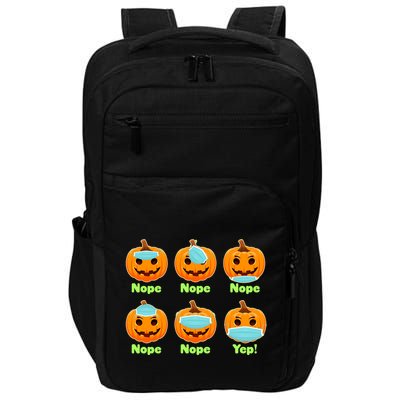 Right And Wrong Way To Wear Masks Pumpkins Impact Tech Backpack