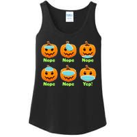 Right And Wrong Way To Wear Masks Pumpkins Ladies Essential Tank