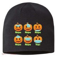Right And Wrong Way To Wear Masks Pumpkins Sustainable Beanie