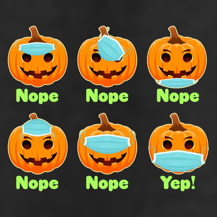 Right And Wrong Way To Wear Masks Pumpkins Tumbler