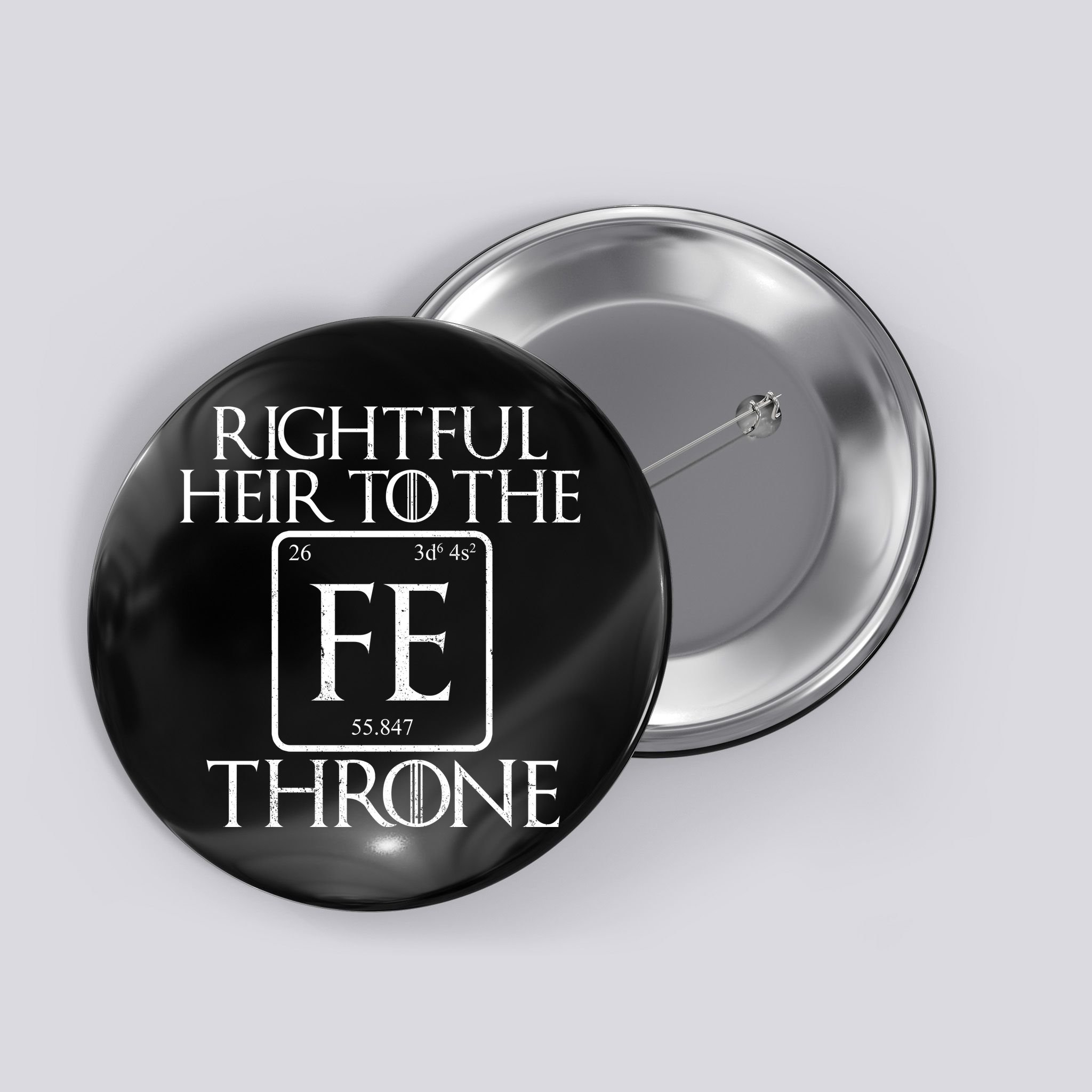 Rightful Heir To The Iron Throne Button