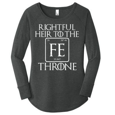 Rightful Heir To The Iron Throne Women's Perfect Tri Tunic Long Sleeve Shirt