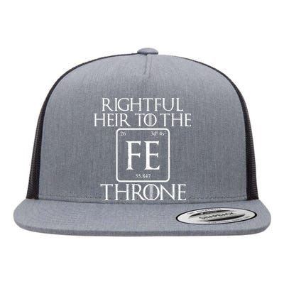 Rightful Heir To The Iron Throne Flat Bill Trucker Hat