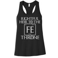 Rightful Heir To The Iron Throne Women's Racerback Tank