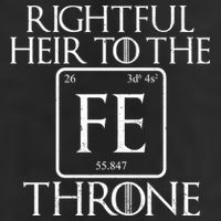 Rightful Heir To The Iron Throne Golf Towel