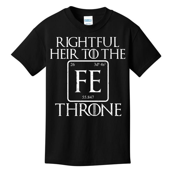 Rightful Heir To The Iron Throne Kids T-Shirt