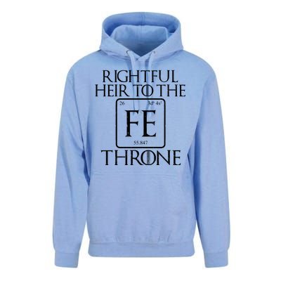 Rightful Heir To The Iron Throne Unisex Surf Hoodie