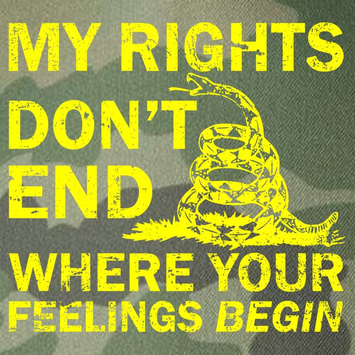 Rights Don't End Where Feelings Begin Legacy Tie Dye Trucker Hat